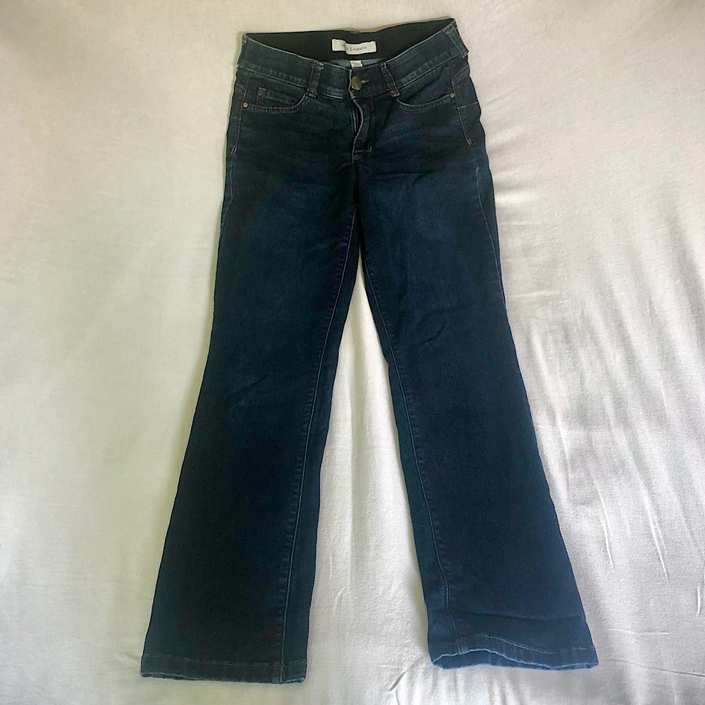 Vintage America Bootcut Jeans w/elastic waistband
